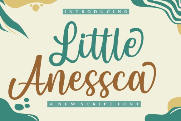 Adding Little Anessca: A Handwritten Script Font for Your Crafted Projects