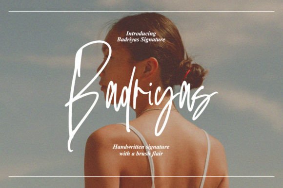 Badriyas: A Modern Script with Casual Confidence