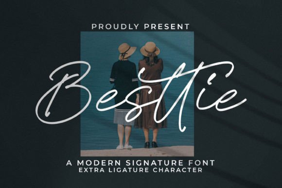 Besttie: A Versatile Handwritten Font for Campaign Creators
