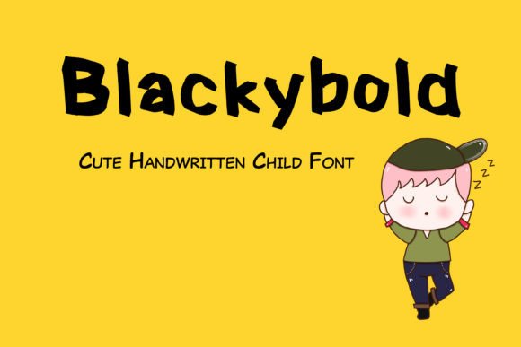 Blackybold: A Playful Font for Building a Friendly Brand