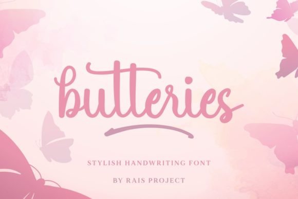 Butteries: A Charming Font for Elegant Branding