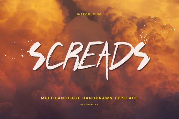 Crafting with Power: The Allure of the Screads Font