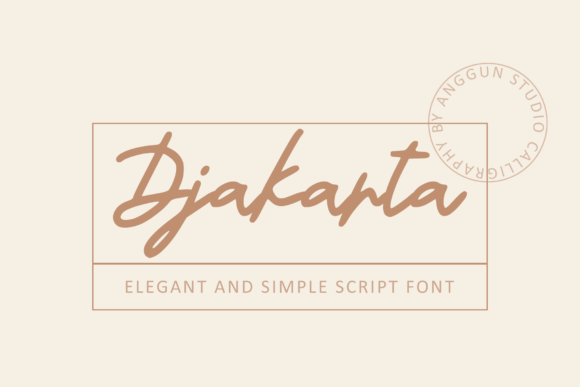 Djakarta Font for Modern Campaigns