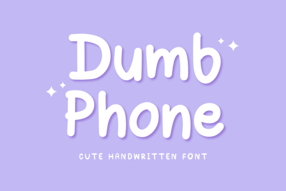 Dumb Phone Font: A Casual Script for Modern Web Design