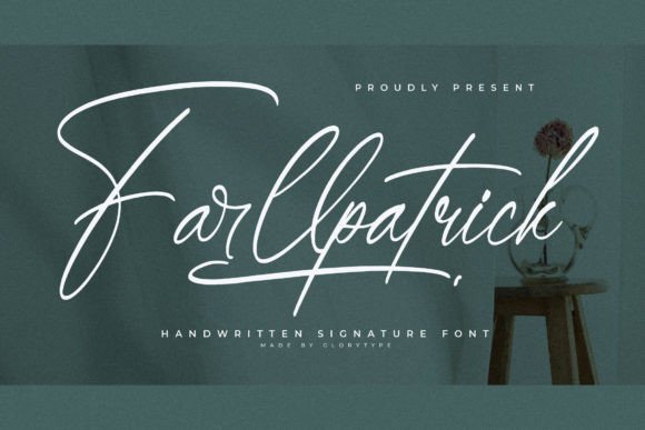 Farllpatrick Font: A Warm, Handwritten Touch for Your Web Design