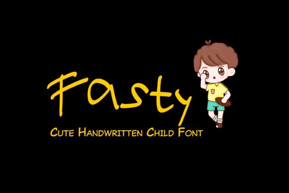 Fasty: A Font with Speed and Style