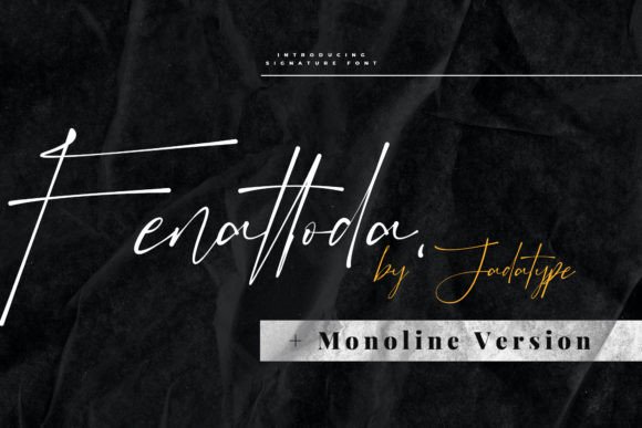 Fenattoda: A Modern Script Font for the Handmade Business