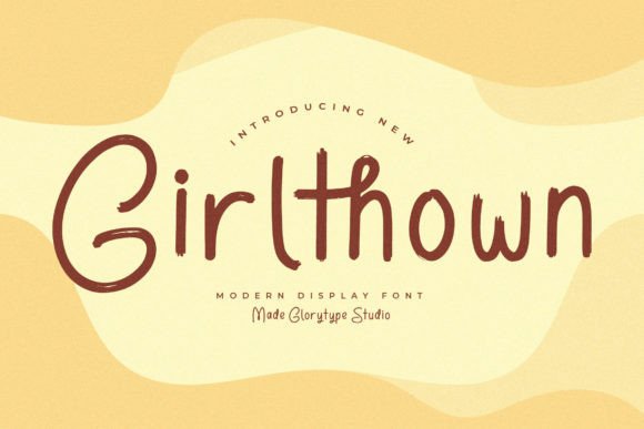 Girlthown: A Versatile Handwritten Font for Modern Branding