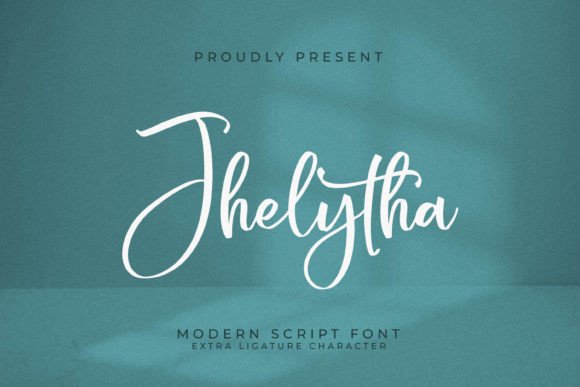 Jhelytha: A Modern Script Font for Editorial Design and Branded Content