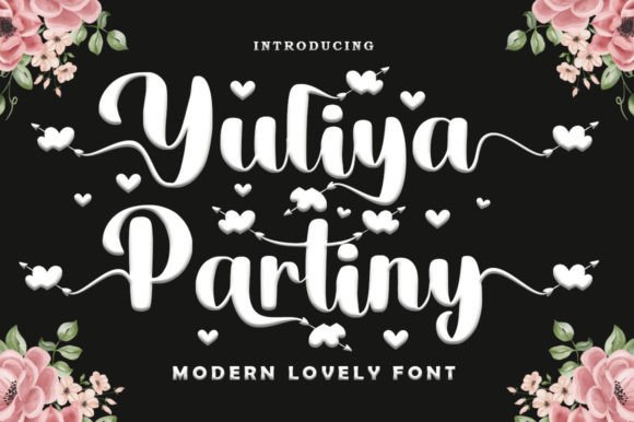 Juliya Partiny: A Dazzling Script Font for Digital Design