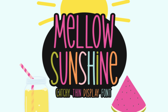 Mellow Sunshine: A Font That Feels Like a Creative Partner