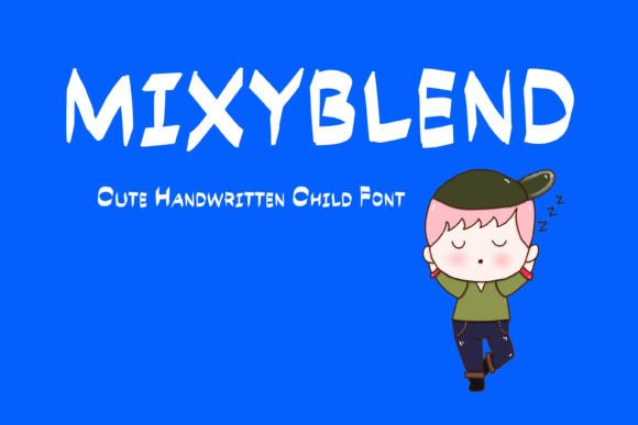 Mixyblend: A Playful Typeface for Authentic Branding