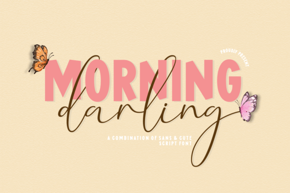 Morning Darling: A Font Pair Built for Editorial Atmosphere