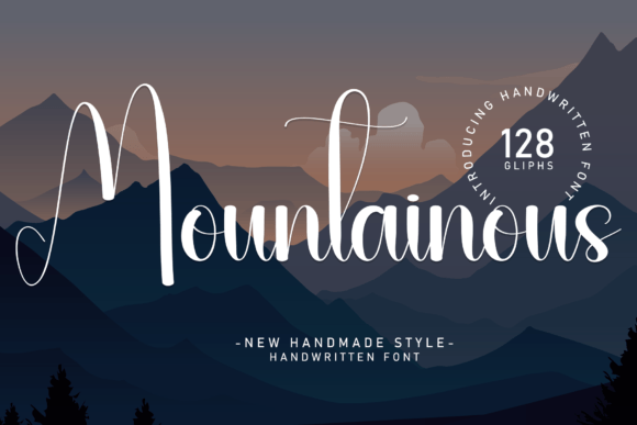 Mountainous: A Sweet and Friendly Font for Editorial Mood