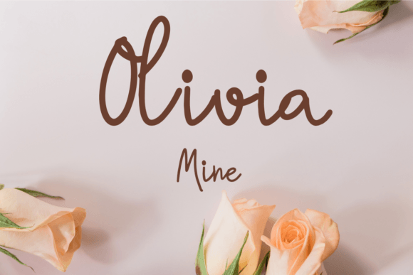 Olivia Mine: A Font That Elevates Your Business Branding