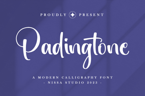Padingtone: A Refined Script Font for Elegant Campaigns