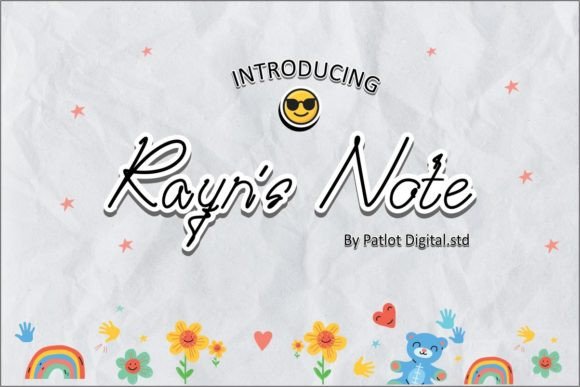 Rayn s Note: A Script Font Built for Digital Experience