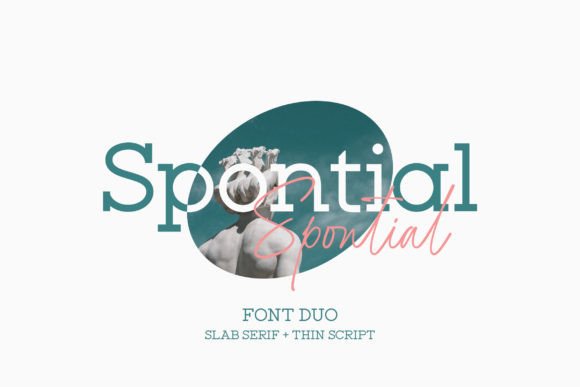 Spontial: A Modern Duo Font for Branding Projects