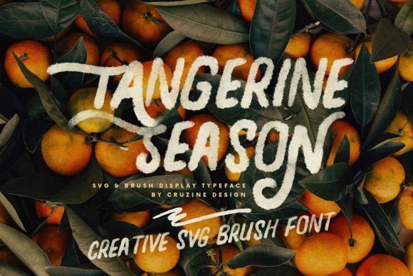 Tangerine Season: A Playful Script Font for Digital Marketing