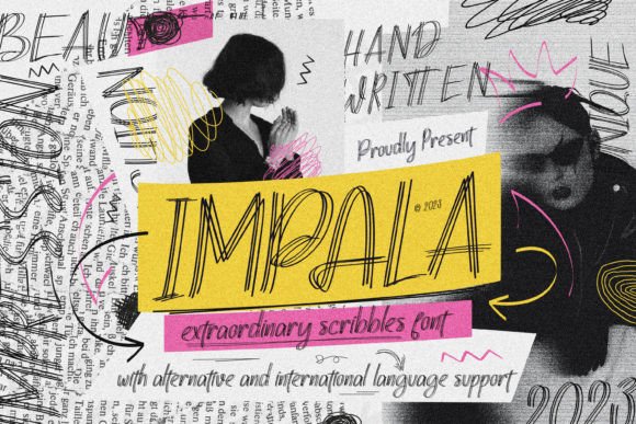 The Impala Font: A Typeface for Quirky Editorial Identity