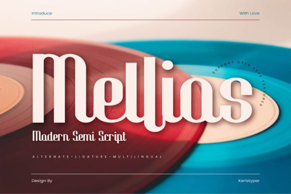 The Mellios Font for Modern Web Design