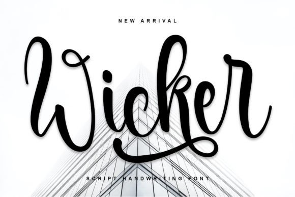 The Wicker Font: Merging Handwritten Charm with Modern Digital Readability