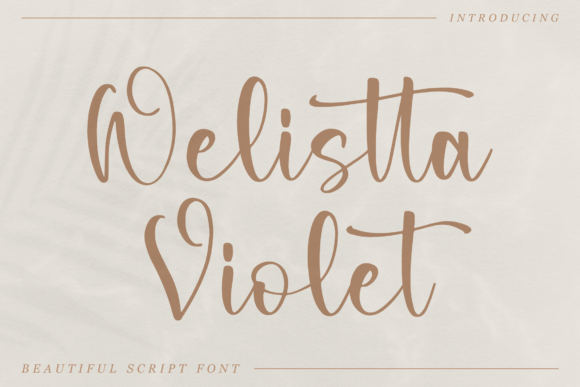 Welistta Violet: A Digital Designer's Guide to Script Font Performance